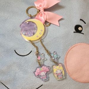 Sailor Moon x My Melody Keychain RARE